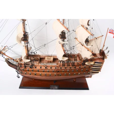 Prestiżowy model żaglowca HMS Victory 97cm - okręt liniowy brytyjskiej marynarki wojennej